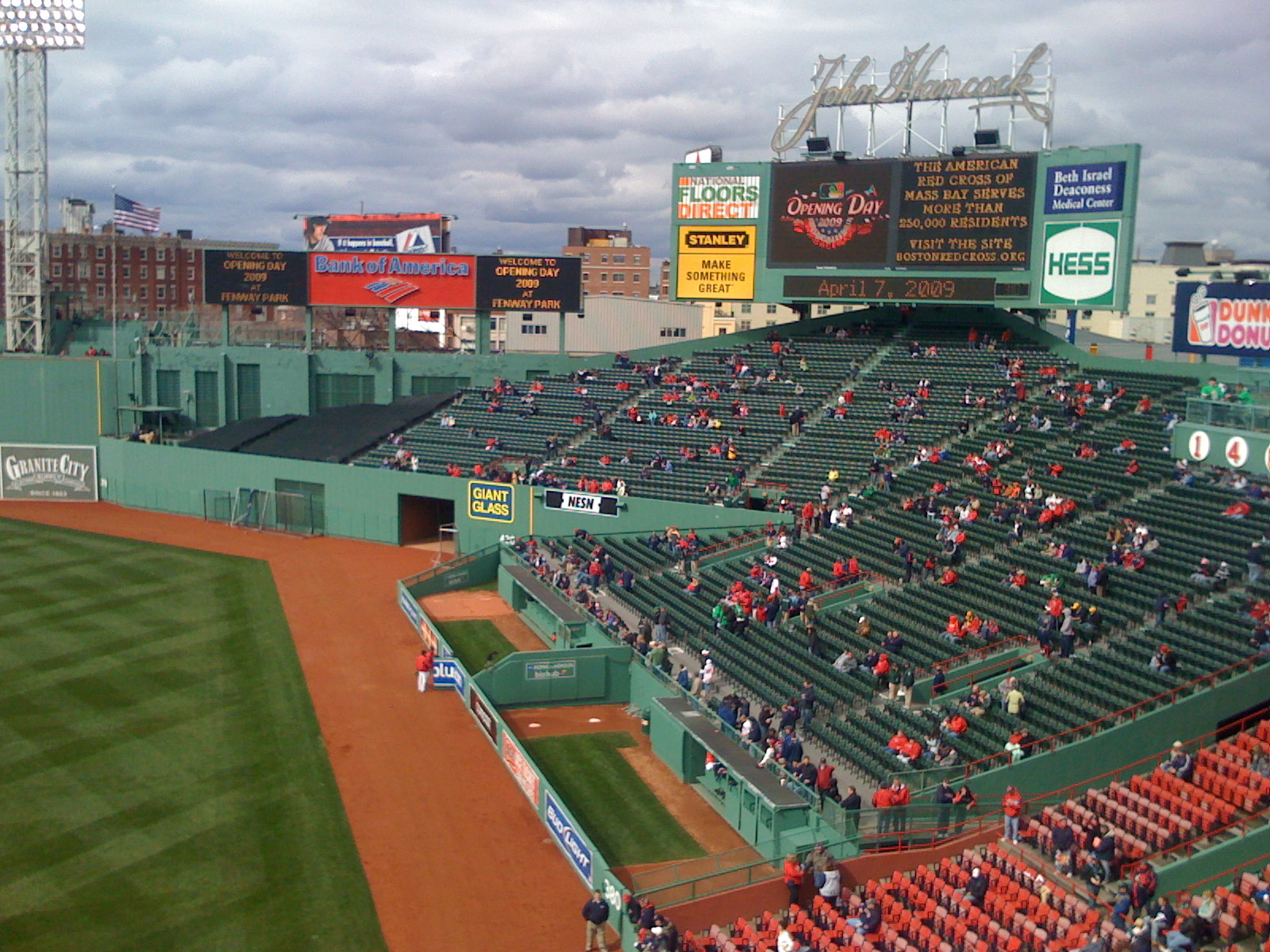 Fenway Park on Opening Day, 2009
