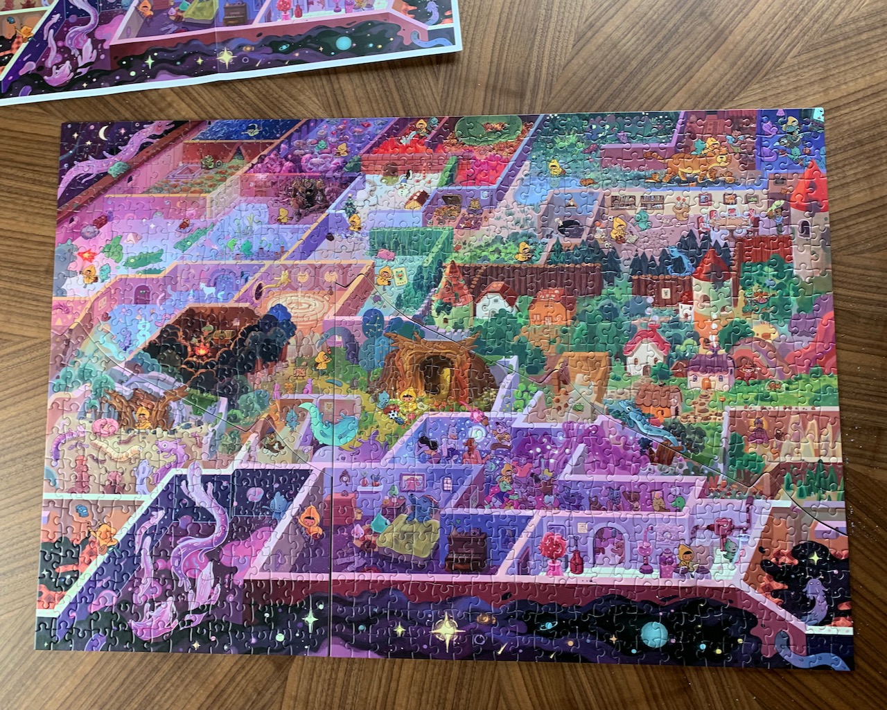 Mystic Maze puzzle competed.
